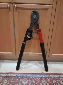 HK Porter Heavy Duty Ratcheting Cable Cutter – Cuts Copper & Aluminum