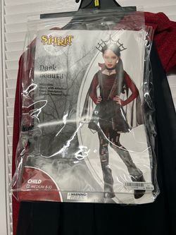 Girls Halloween Costume Dark Beauty