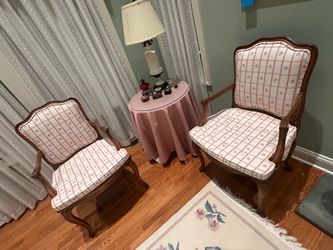 French Provincial Armchairs Set of 2