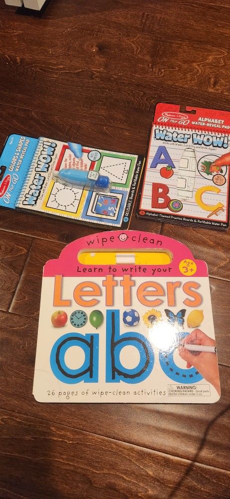Kids Wipe And Clean Books