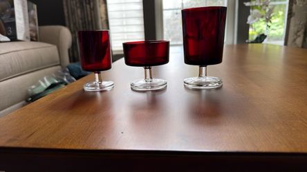 Ruby Glassware