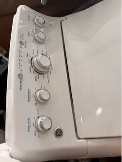 GE washer and dryer