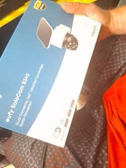 EUFY SoloCam S340 security camera.