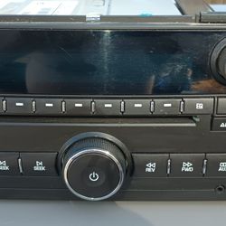 Stock GM Car AM/FM/CD/Bluetooth Stereo 