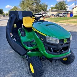 John Deere
S100 42 in. 17.5 HP Gas Hydrostatic Riding Lawn Mower includes the bag