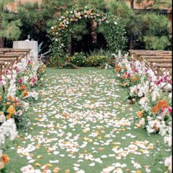 600+ Faux Flower Petals Multicolor