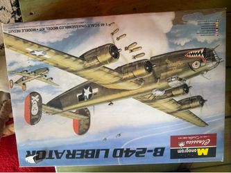 Vintage airplane model