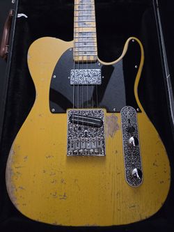 Custom Relic Telecaster Partscaster – Alnico 5 Humbucker, Fender Neck, Ash Body