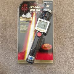 New Unsealed Tiger Electronics Star Wars I Lightsaber Duel Game