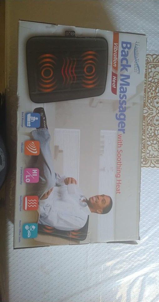 Back Massager With Soothing Heat( Health Touch