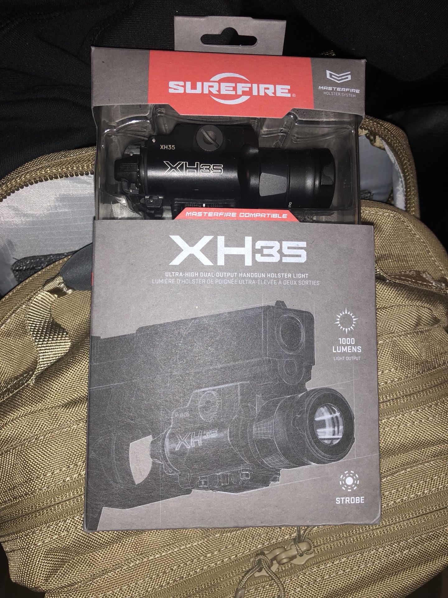 (Brand New ) SUREFIRE XH35 1000 lumen GUN LIGHT