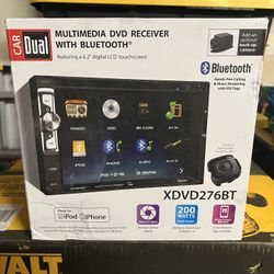 MULTIMEDIA DVD RECEIVER WITH BLUETOOTH®