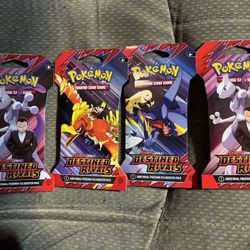 Pokémon Destined Rivals Sleeved Packs