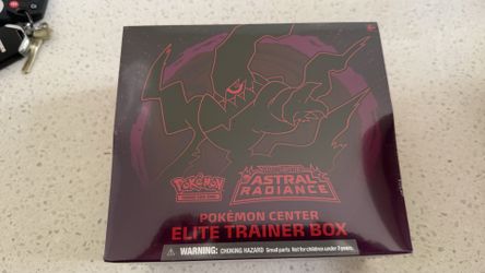 POKEMON TCG SWORD AND SHIELD ASTRAL RADIANCE POKEMON CENTER ELITE TRAINER BOX (ETB)