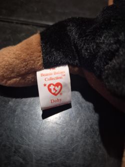 Ty Beanie Baby Doby the Doberman