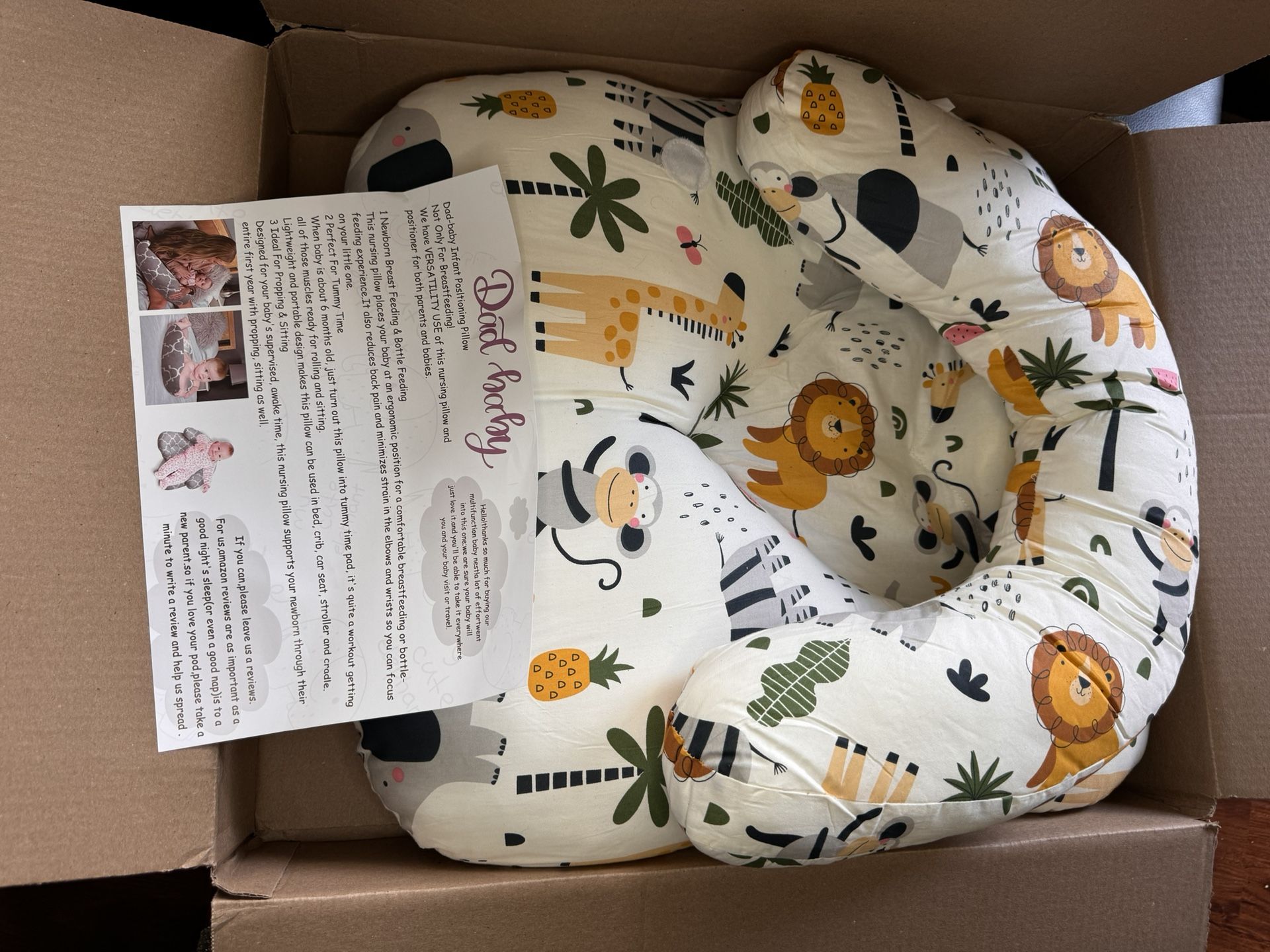 Dad Baby Infant Positioning Pillow