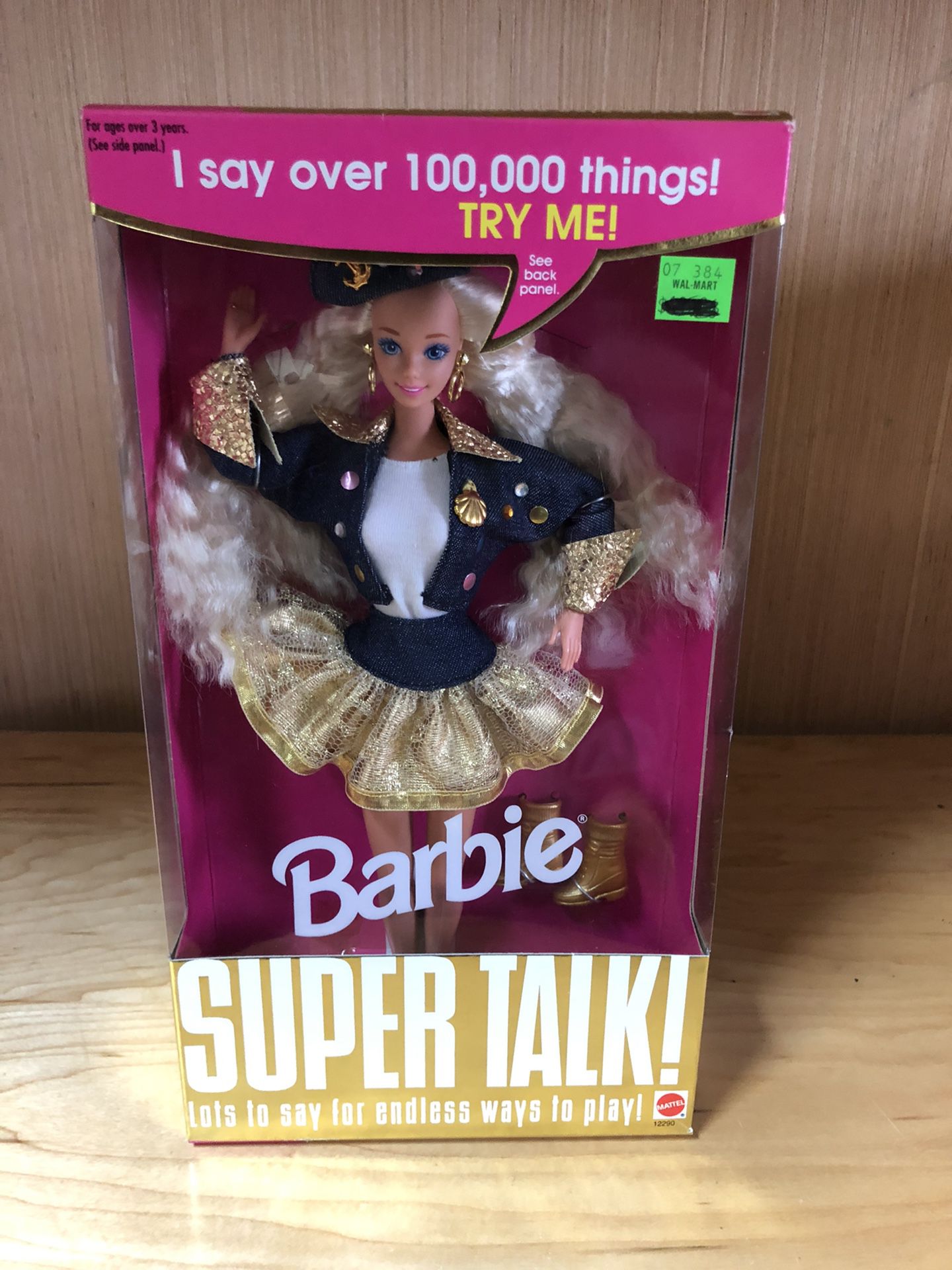 1994 Super Talk Barbie Doll