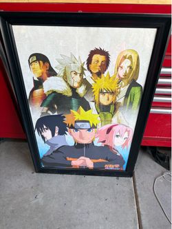Naruto Framed poster 24x36