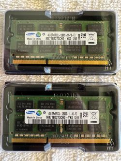 Samsung 4GB DDR3L Laptop RAM – 2x4GB Kit
