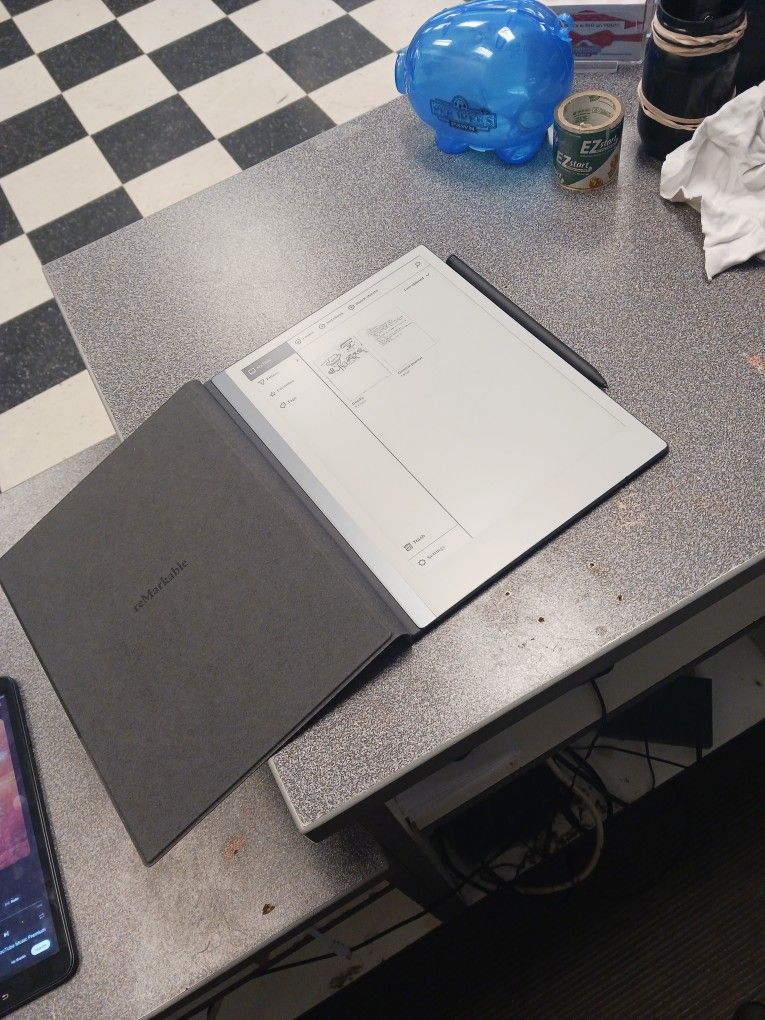 ReMarkable Tablet With Pen And Charger