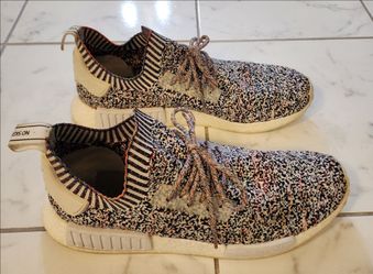 Adidas NMD_R1 Primeknit "Color Static" Sneakers Size 12 Men's