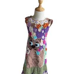 Handmade Girl Crochet Dress