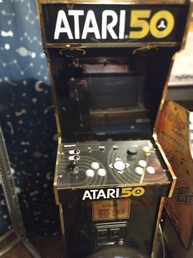 Arcade Collection Atari  U Get 3 Arcade    1 Dollar Nice For Game room 