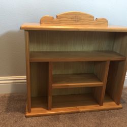 Beautiful small oak wooden Shelf