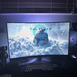 Asus TUF 32’ Curved Monitor 1440p 165 Htz