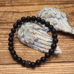 Men's ONYX Gemstone Bracelet 