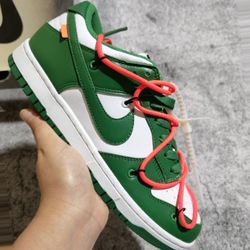 Nike Dunk Low Off White Pine Green 42