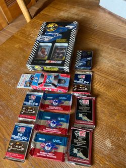 NASCAR Card Lot: Unopened Packs & Sets