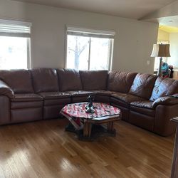 Leather Sectional Sofa