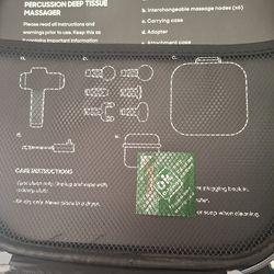 Deep tissue massager