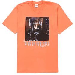Supreme Christopher Walken King of New York Tee Medium Neon Orange SS19