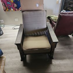 Wooden XL rocker Chair