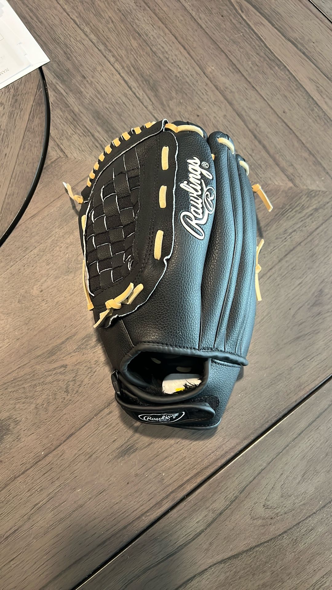 Rawlings Glove Black SS13W Leather Palm RSB Softball Series 13” Zero Shock RHT