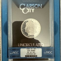 1883 CC GSA MS63 DPL