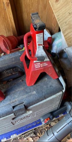2 , 2 ton ratcheting jack stands