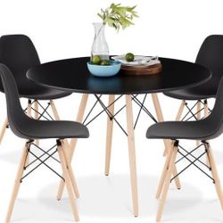 Modern Table & 4 Chair - Set 