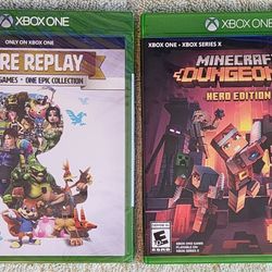 Rare Replay & Minecraft Dungeons Xbox One Games