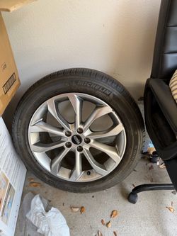OEM 18” Lincoln MKC Wheels & Michelin Tires – Set of 4