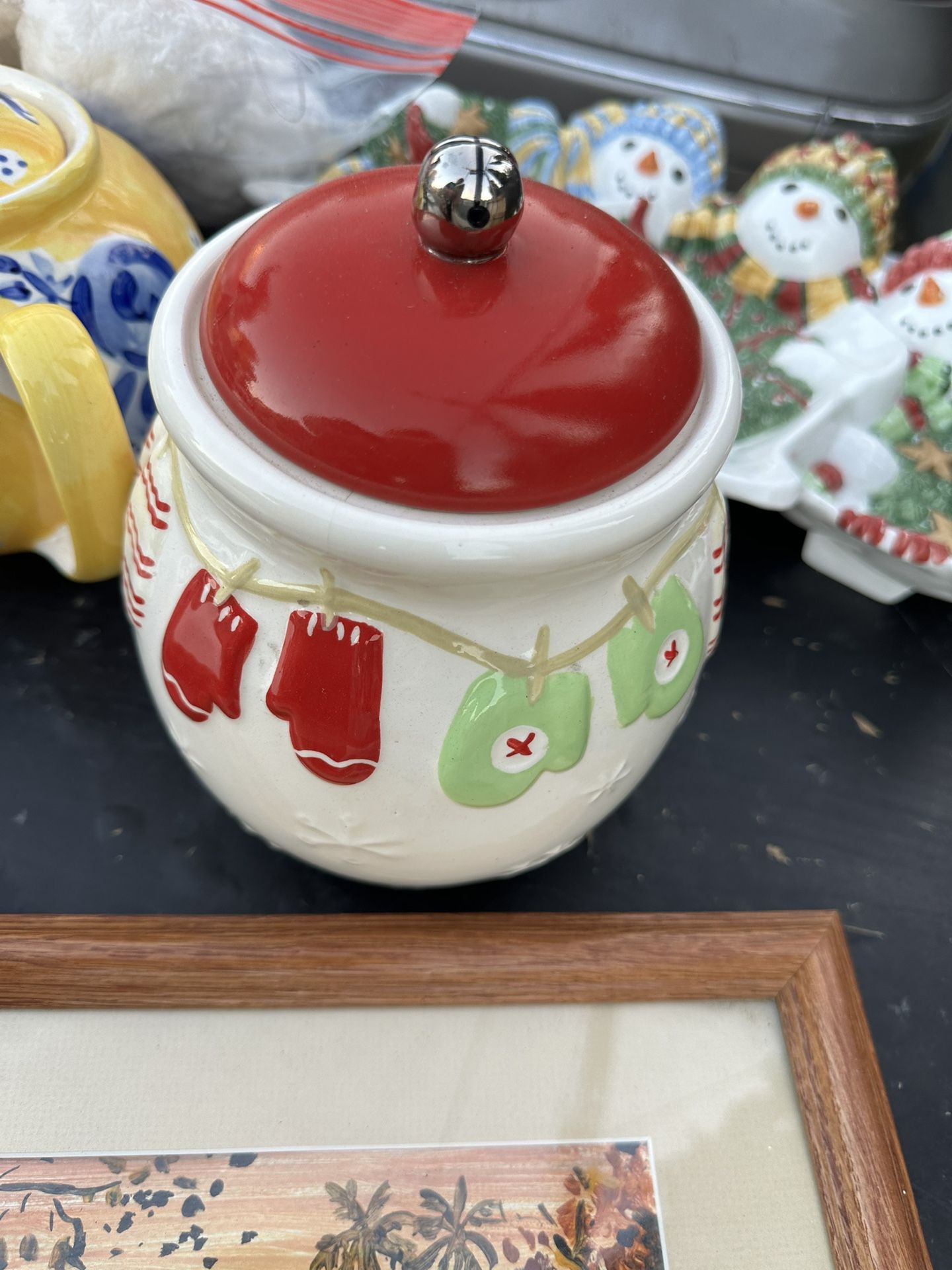 Nice Christmas Jar - $15 New Vintage Rare
