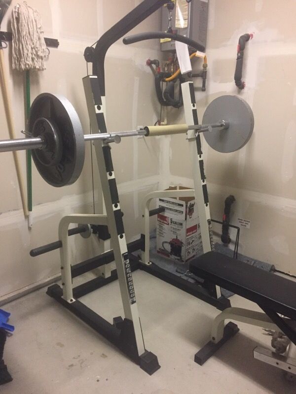 MPEX Powerhouse Fitness Workout Set with Bench