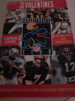 1990s NFL Quarterback Valentines