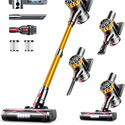 New Meskos Cordless Vacuum Cleaner 550W 45KPa 65Min Touch Screen
