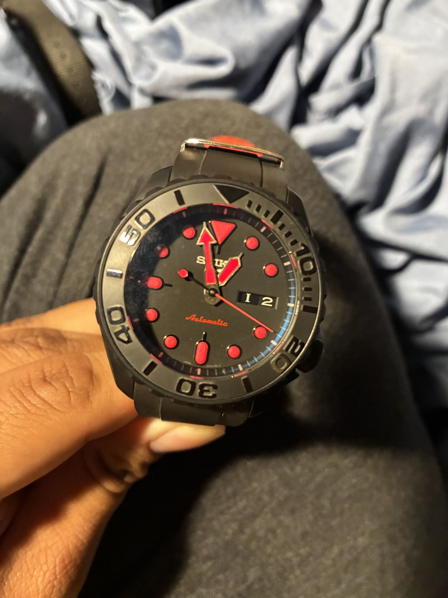 Darth Vader Seiko Mod