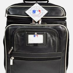 NEW DELUXE REAL LEATHER XL TRAVEL BACKPACK