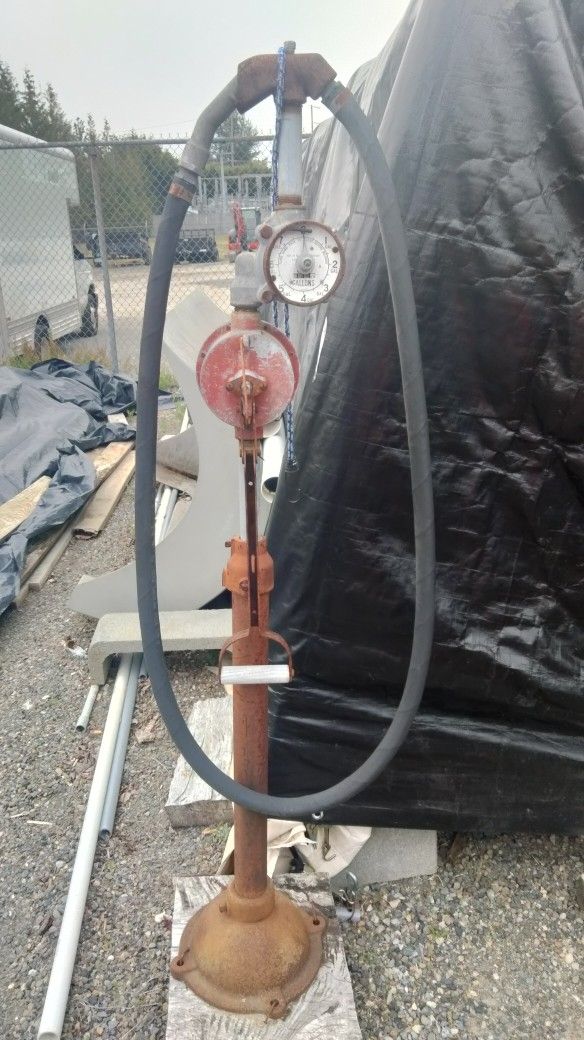 Old Gas Pump