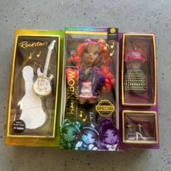Rainbow High Rockstar Carmen Major Fashion Doll